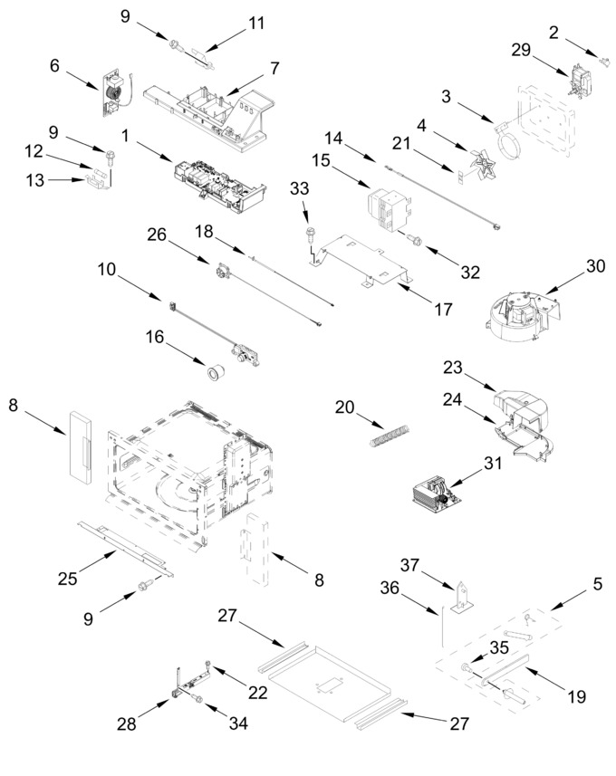 Diagram for KOEC930SBE00
