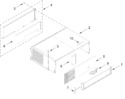 Diagram for Top Grille And Unit Cover Parts