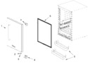 Diagram for Door Parts