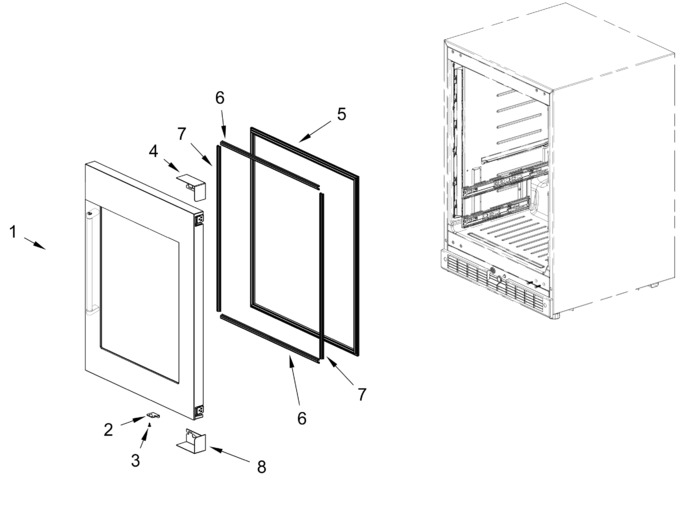 Diagram for KUWR524SBE00