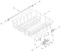 Diagram for Upper Rack And Track Parts