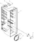 Diagram for Refrigerator Liner Parts