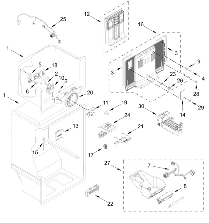 Diagram for WRTX3219SZ00