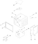 Diagram for Oven Parts