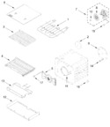 Diagram for Internal Oven Parts