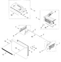 Diagram for Freezer Door Parts