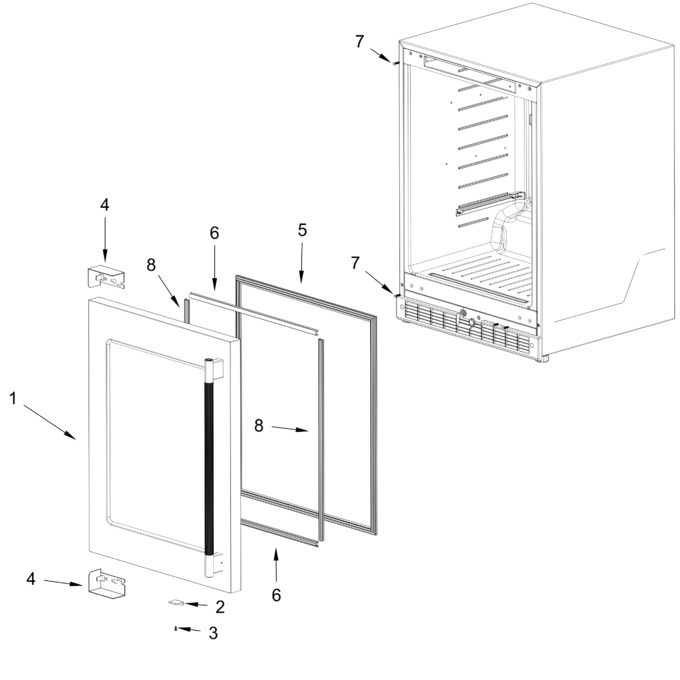 Diagram for KURL524SPS00