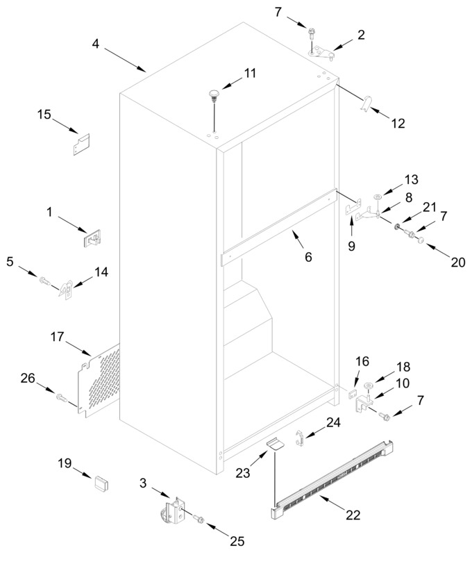 Diagram for WRTX3021TZ00