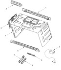 Diagram for Cabinet And Installation Parts