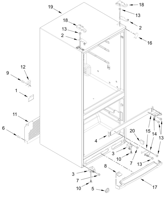 Diagram for WRF560SFHZ07