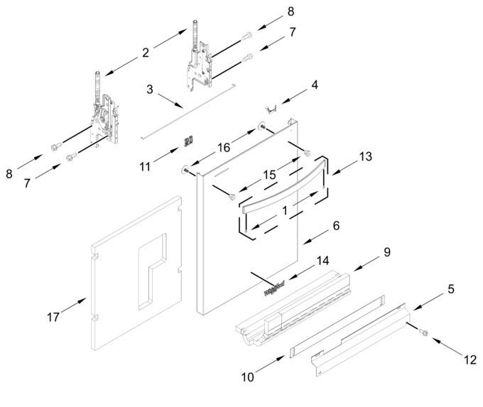 Diagram for WDT750SAKB5