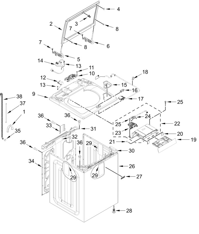 Diagram for MTW6205RF1
