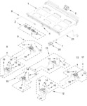 Diagram for Burner Box And Orifice Holder Assembly Parts