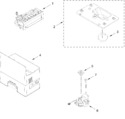 Diagram for Icemaker And Ice Container Parts