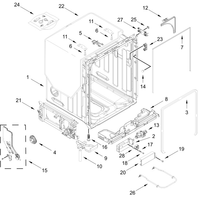Diagram for WDT750SAKV5