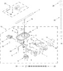 Diagram for Pump, Washarm And Motor Parts
