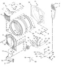 Diagram for Dryer Bulkhead Parts