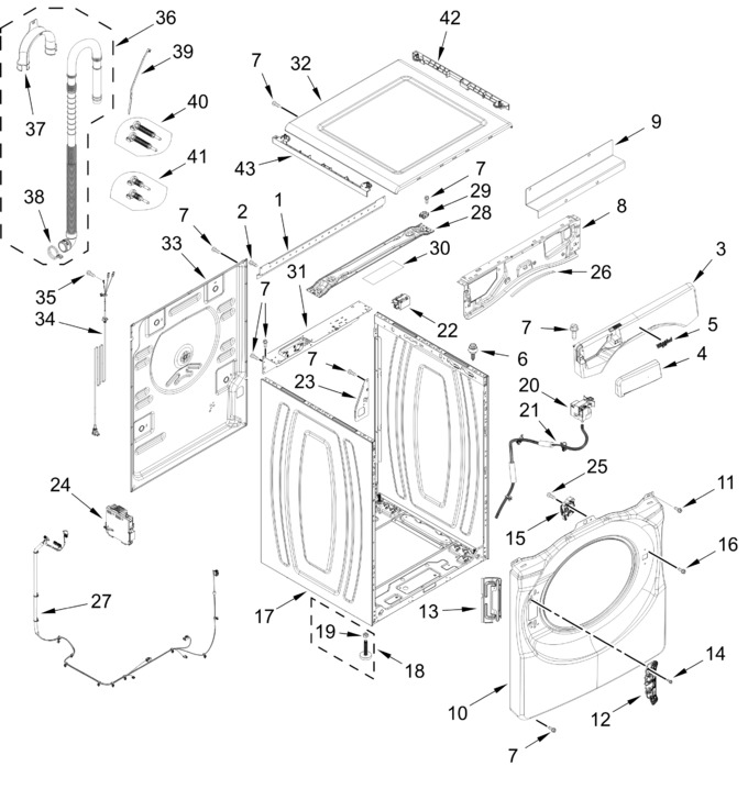 Diagram for WGF5727TW0