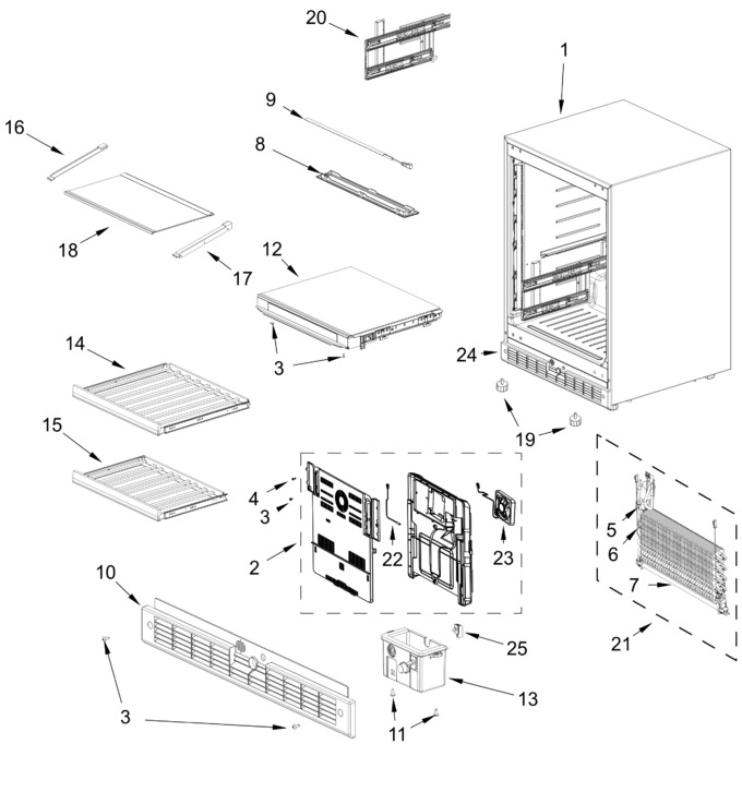 Diagram for KUBR524SPA00