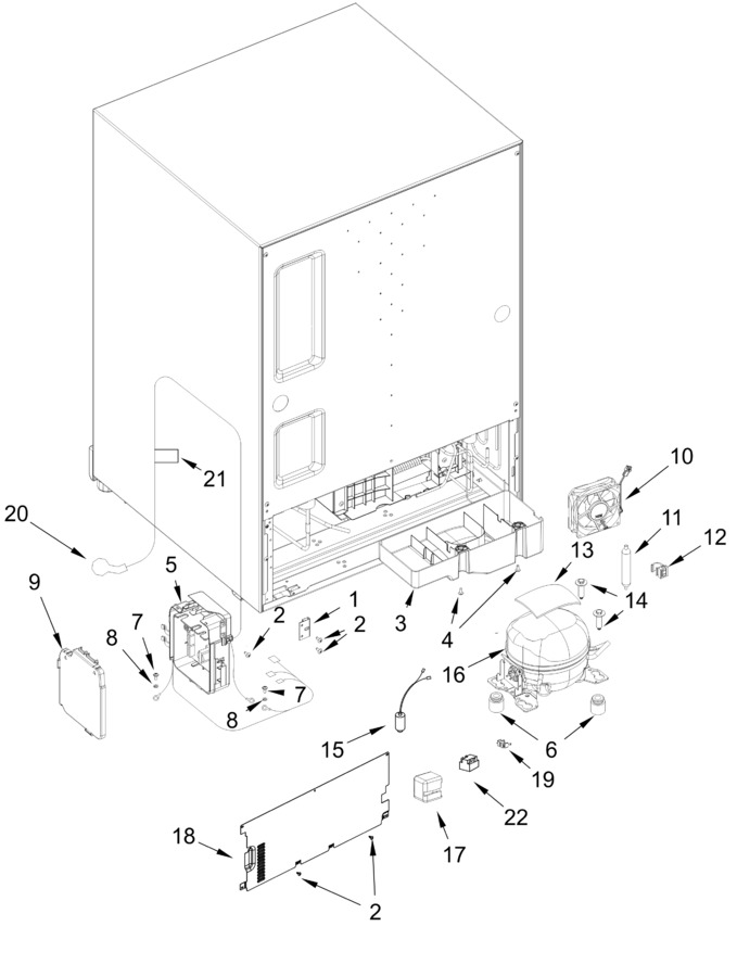 Diagram for KUBR524SPA00