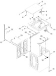 Diagram for Top And Cabinet Parts