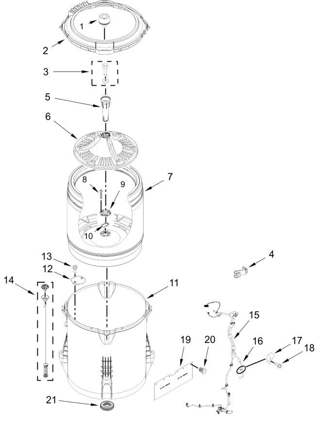 Diagram for 4KMVWC440JW2