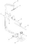 Diagram for Upper Wash And Rinse Parts
