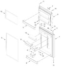 Diagram for Door Parts
