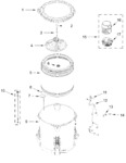 Diagram for Basket And Tub Parts