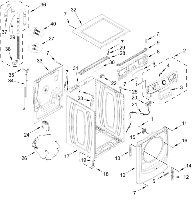 Diagram for MHW5630HW4