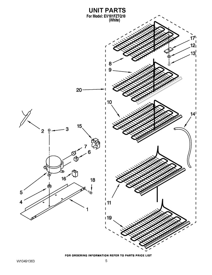 Diagram for EV181FZTQ10