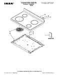 Diagram for 01 - Cooktop Parts