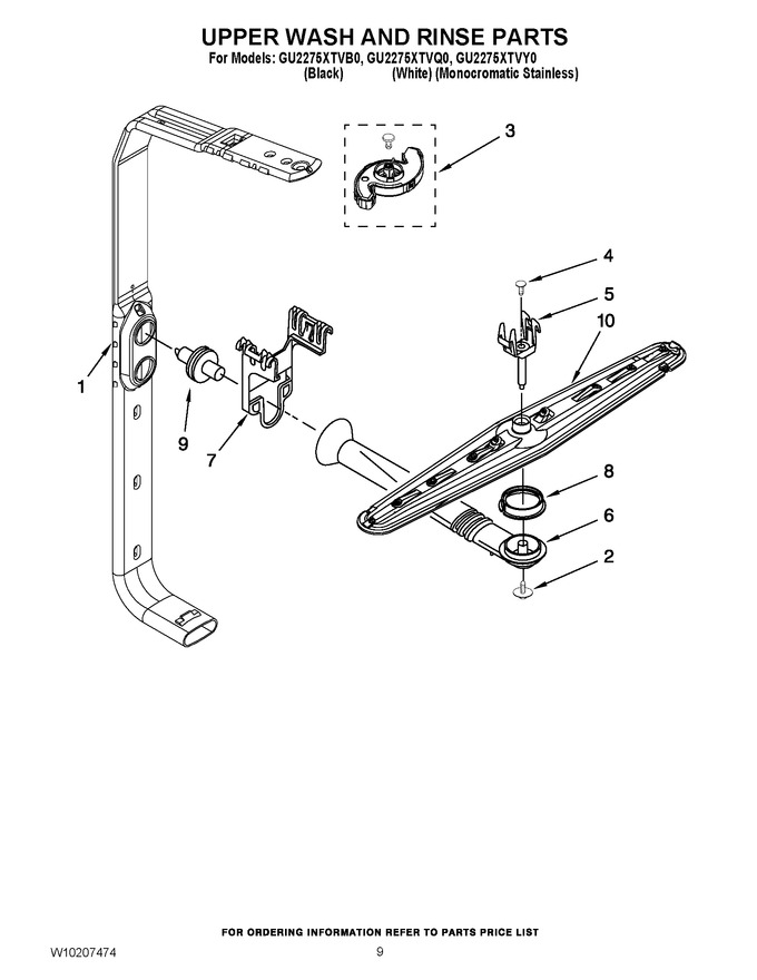 Diagram for GU2275XTVQ0