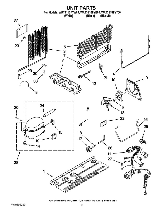 Diagram for WRT311SFYB00