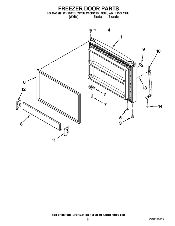 Diagram for WRT311SFYB00
