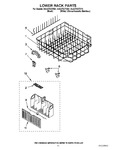 Diagram for 10 - Lower Rack Parts