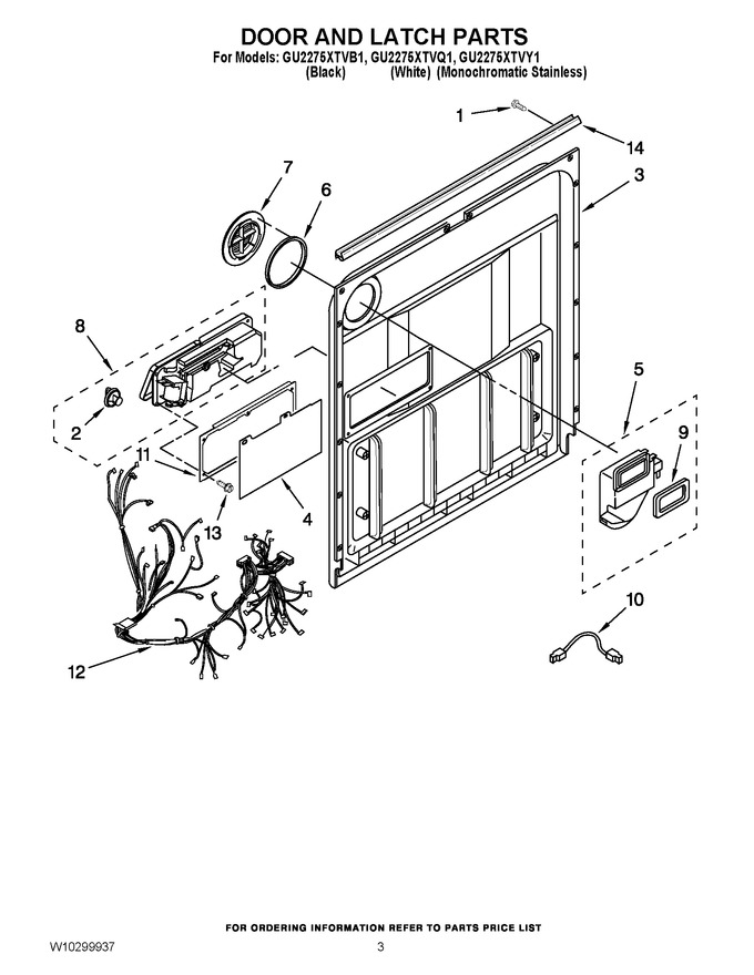 Diagram for GU2275XTVQ1