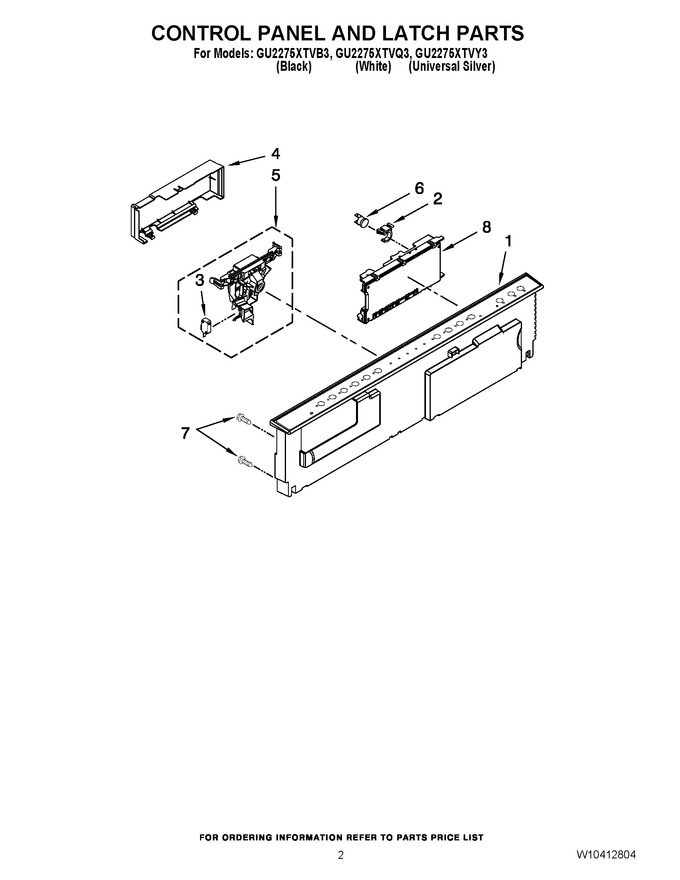 Diagram for GU2275XTVY3