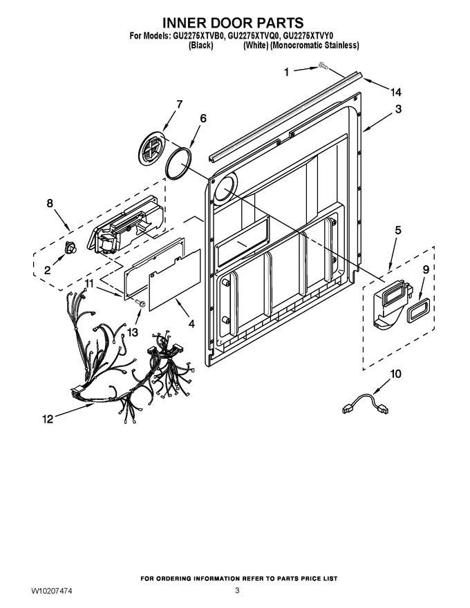 Diagram for GU2275XTVY0