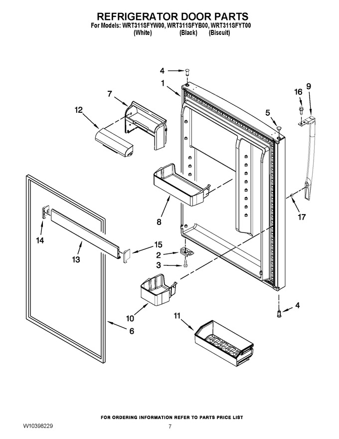 Diagram for WRT311SFYW00