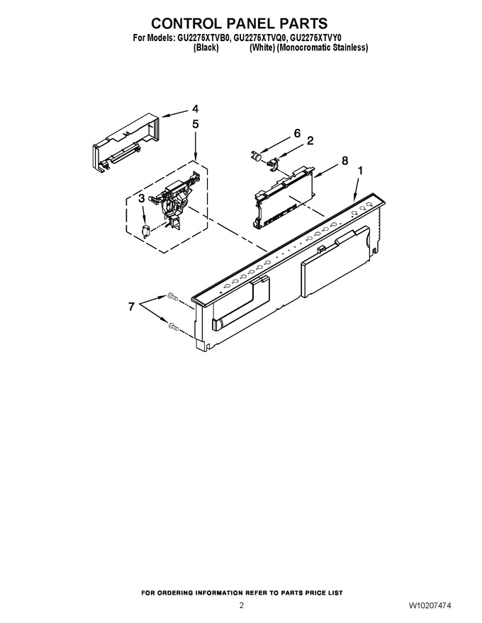 Diagram for GU2275XTVQ0