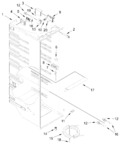 Diagram for Refrigerator Liner Parts