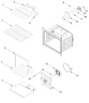 Diagram for Internal Oven Parts