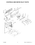 Diagram for 03 - Controls And Water Inlet Parts