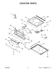 Diagram for 02 - Cooktop Parts