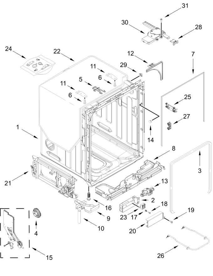 Diagram for KDPS624SBE0