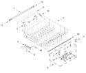 Diagram for Upper Rack And Track Parts