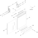 Diagram for Door And Panel Parts