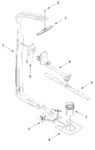 Diagram for Upper Wash And Rinse Parts