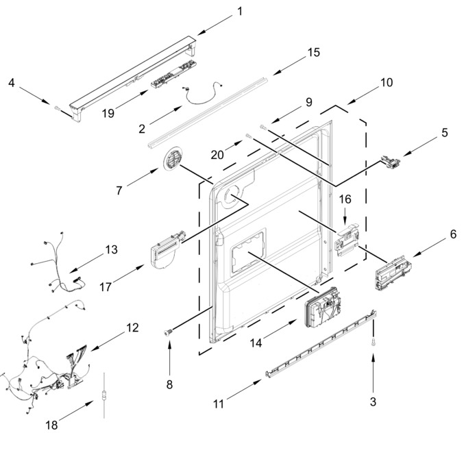 Diagram for WDT750SAKZ4